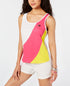 Tommy Hilfiger Sport Knotted Colorblock Sleeveless Top